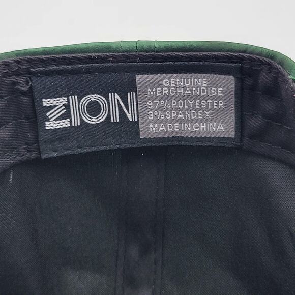 Hecho En Mexico Hat Cap Snap Back Green Red Eagle Flag Embroidered Mens Zion - Picture 6 of 8